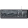 TECLADO PRIMO CON ILUMINACION NEGRO TRUST